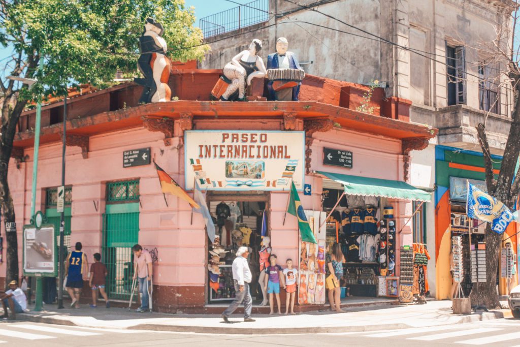 La Boca corner, Buenos Aires