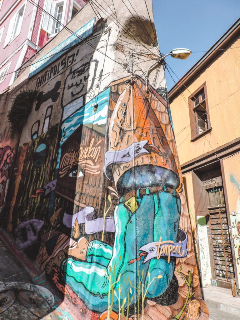 Street Art Valparaiso