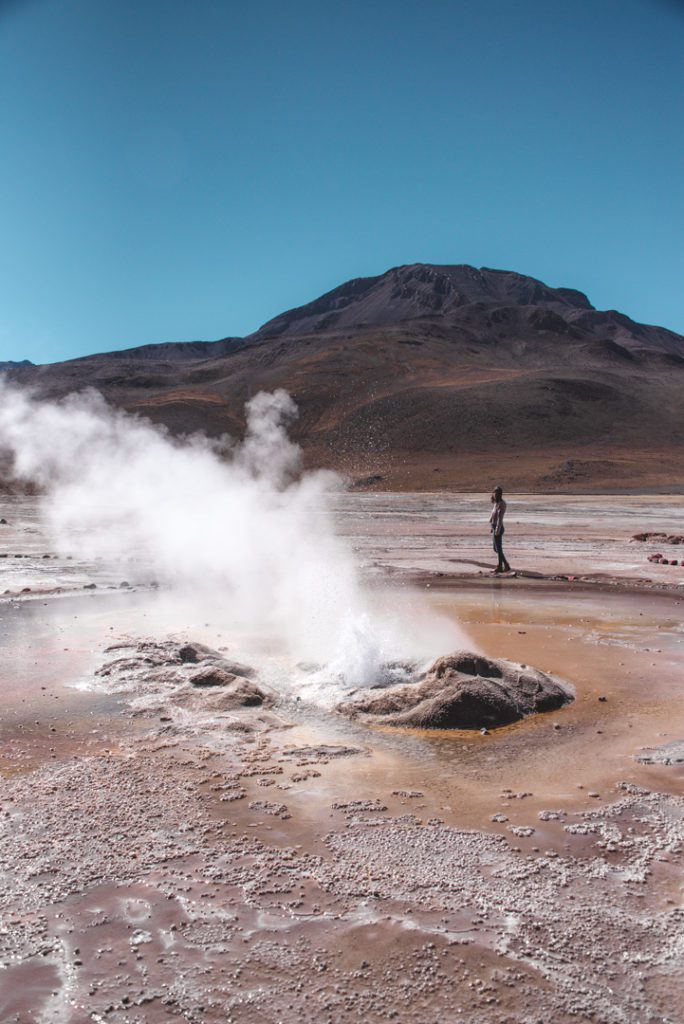 tatio geysers in Atacama Chile