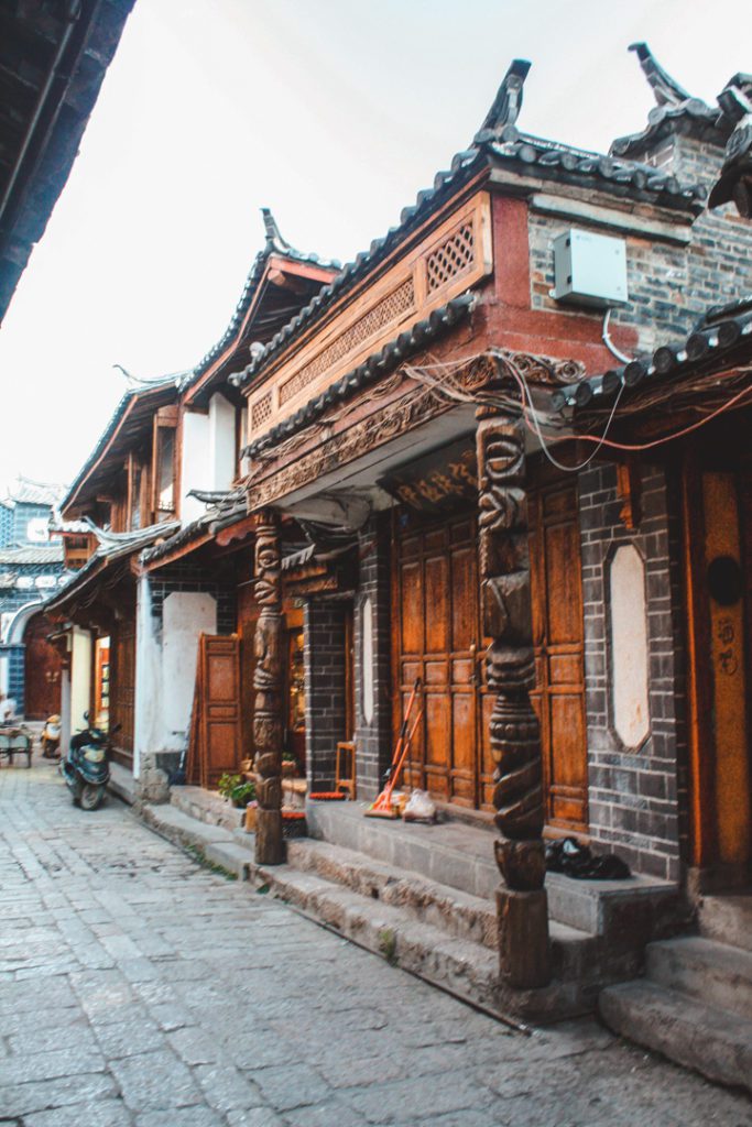 streets of lijiang china