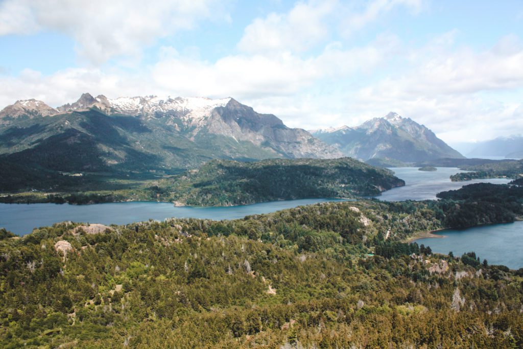 View of Nahuel Huapi Lake Bariloche Argentina