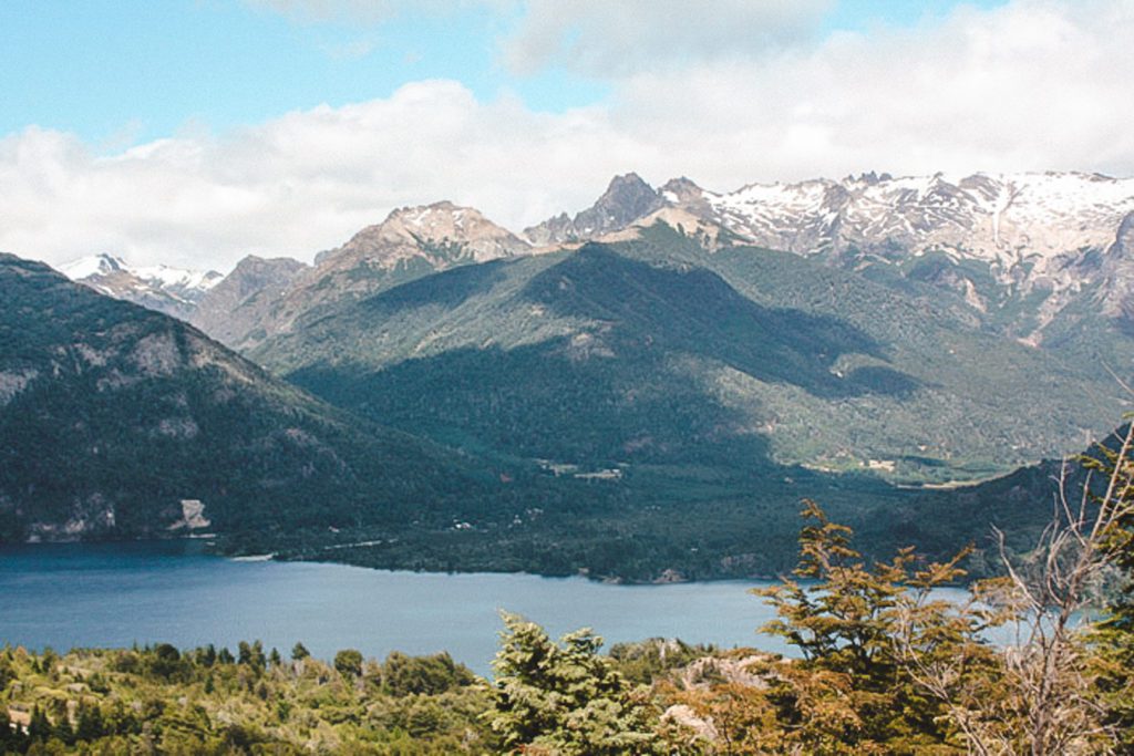 View of Nahuel Huapi Lake Bariloche Argentina