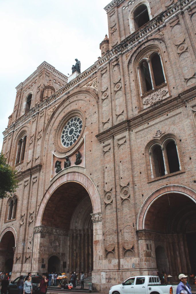 Main Cathedral of Cuenca Ecuador