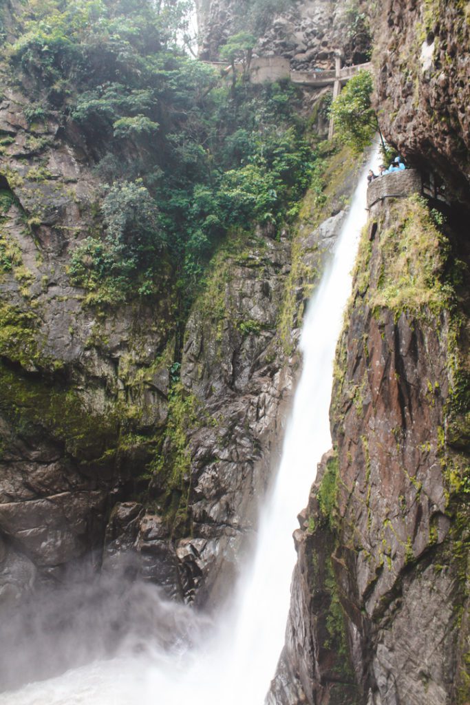 Pailon del Diablo waterfall Ecuador