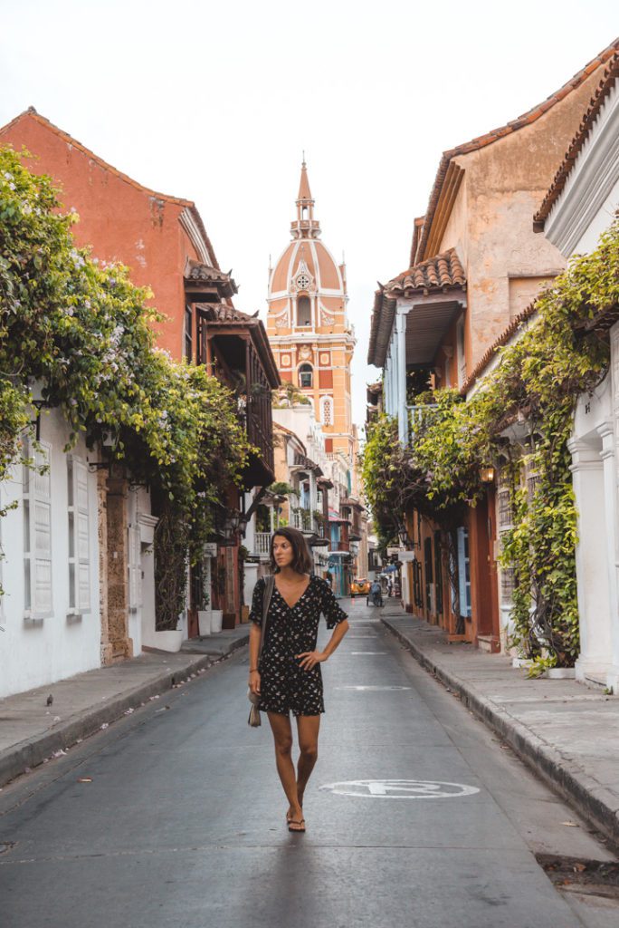 Streets of Cartagena Colombia