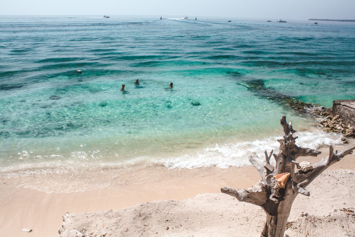 Beach of Isla Grande, Colombia