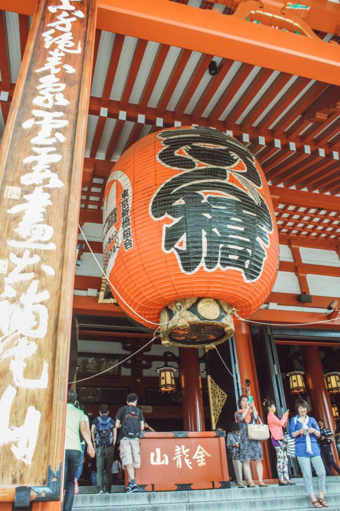 Sensōji temple Tokyo Japan 4 days itinerary