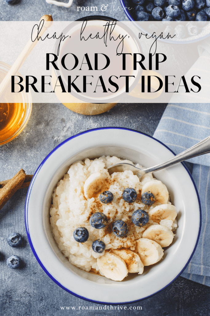Road Trip Breakfast ideas pin