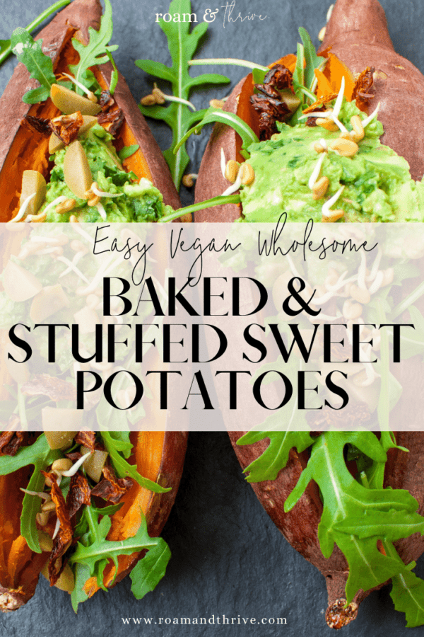 Sweet Potato Jacket Recipe (Healthy, Vegan & Delicious)