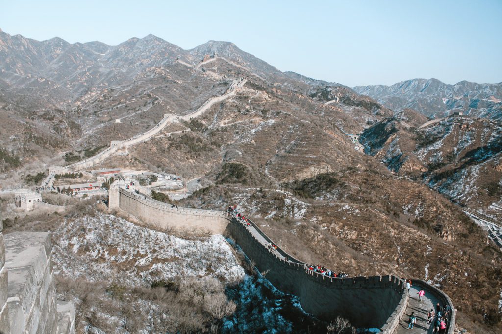 The Great Wall of China Beijing itinerary