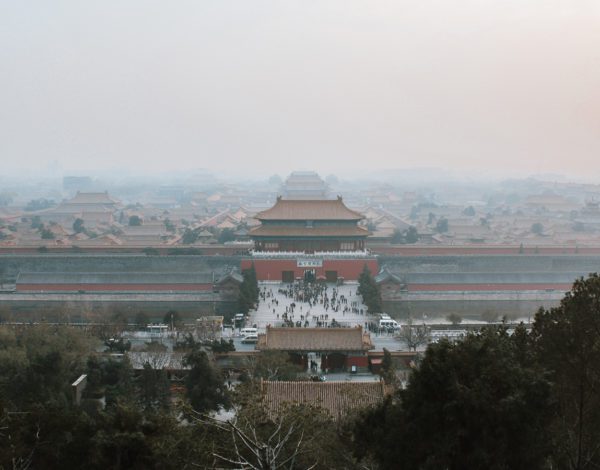 View of Forbidden City Beijing itinerary