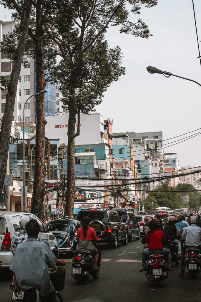 Streets of Ho Chi Minh City