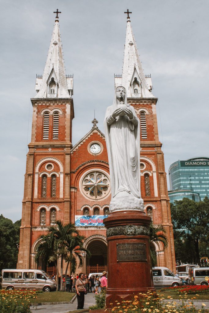Notre Dame Cathedral Ho Chi Minh City itinerary