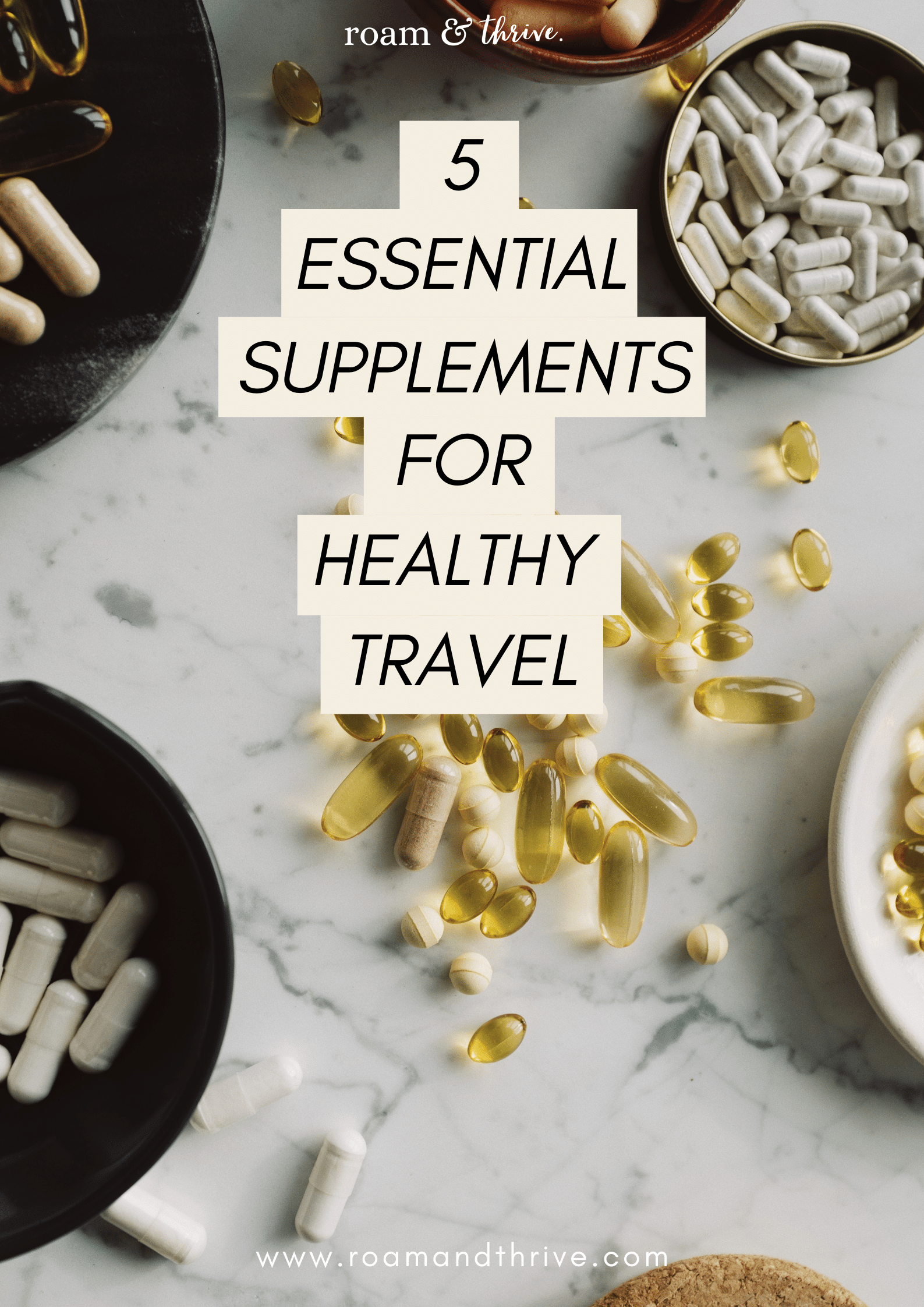 travel size supplements