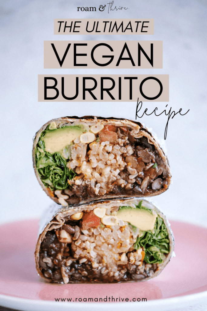vegan burrito