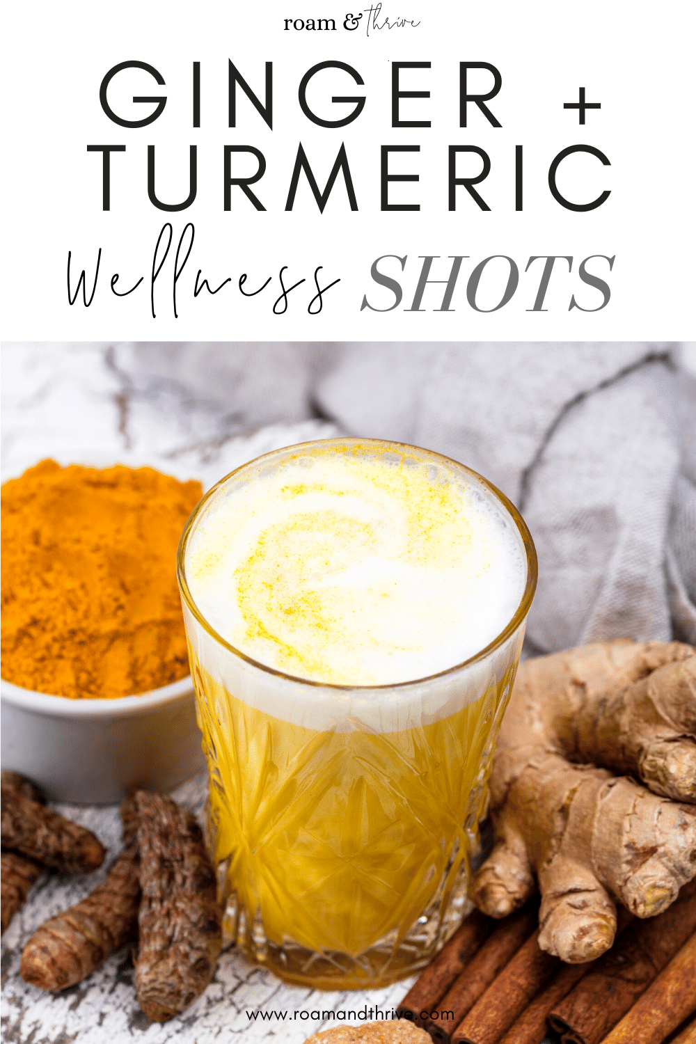 Ginger Turmeric Wellness Shot The Best Recipe (for Juicers & Blenders)