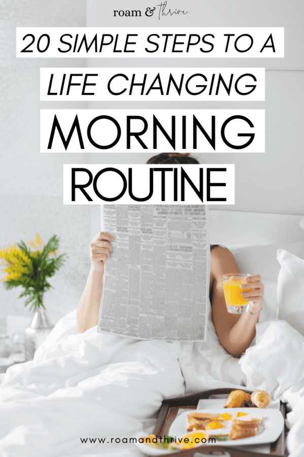 20 Simple Steps to a Healthy and Mindful Morning Routine