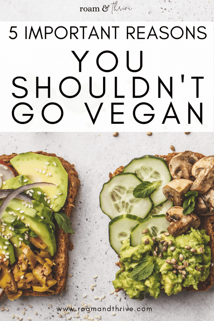 reasons not to go vegan