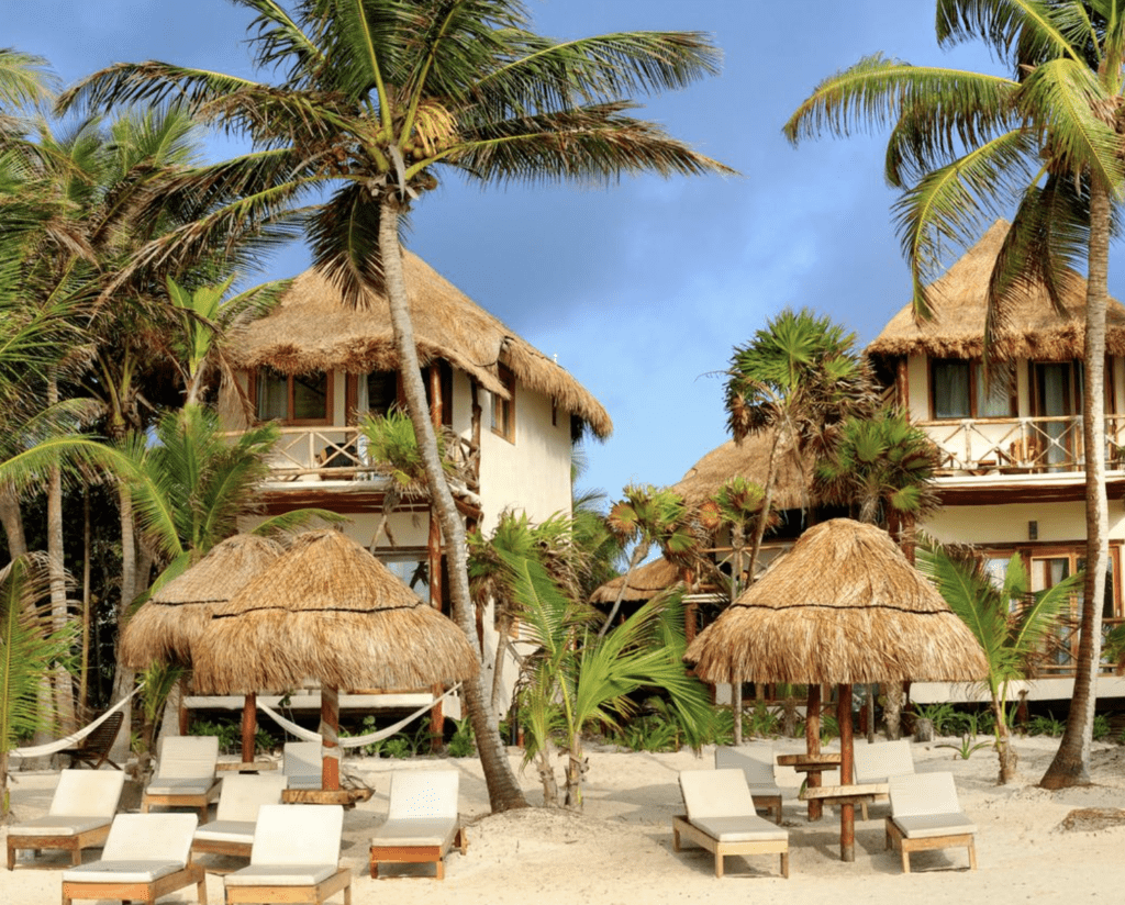 where to stay in Tulum Rosa del Viento