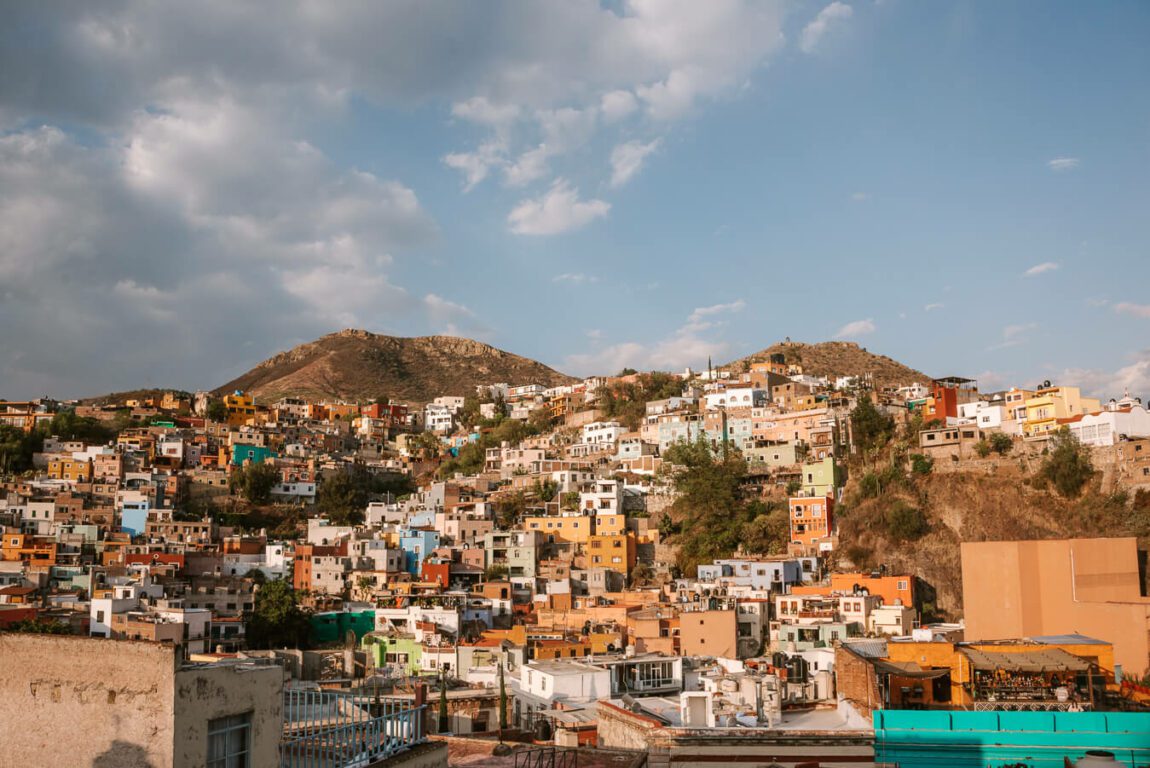 view of guanajuato mexico