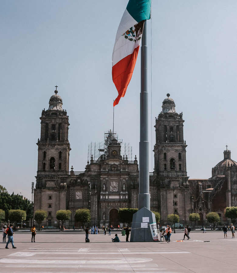 Zocalo square Mexico City