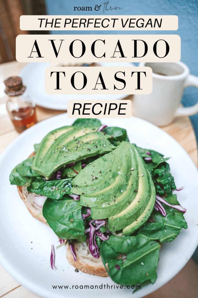 vegan avocado toast recipe
