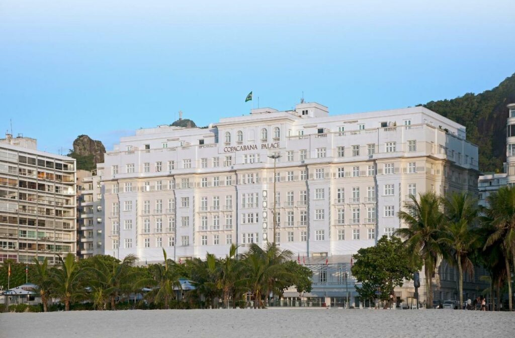 Copacabana Palace hotel in rio de janeiro