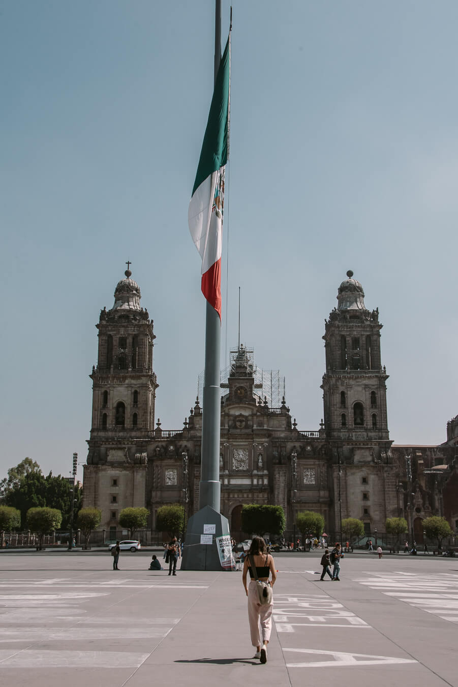 Plaza de la Constitucion Mexico city