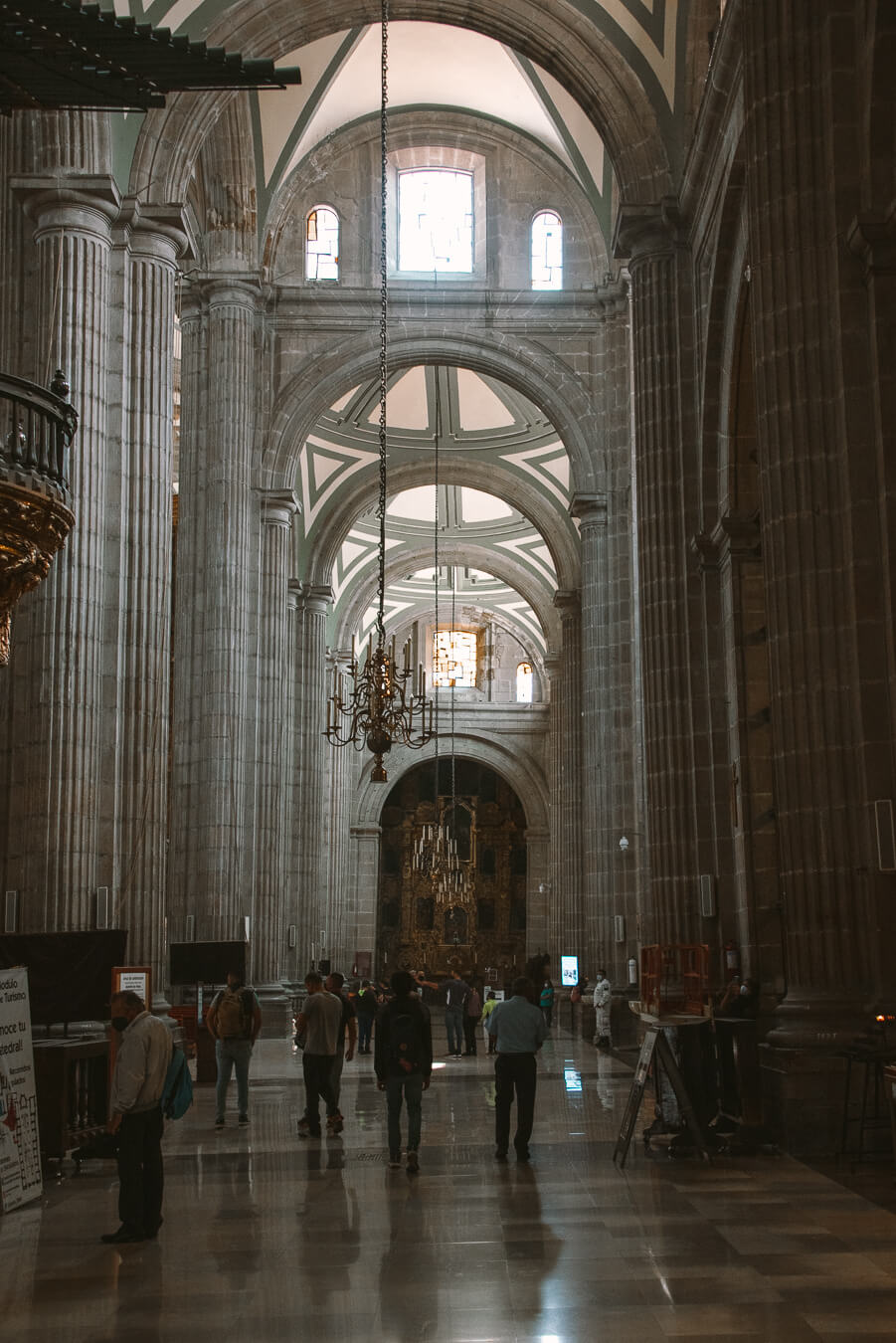 Mexico City Cathedral interior