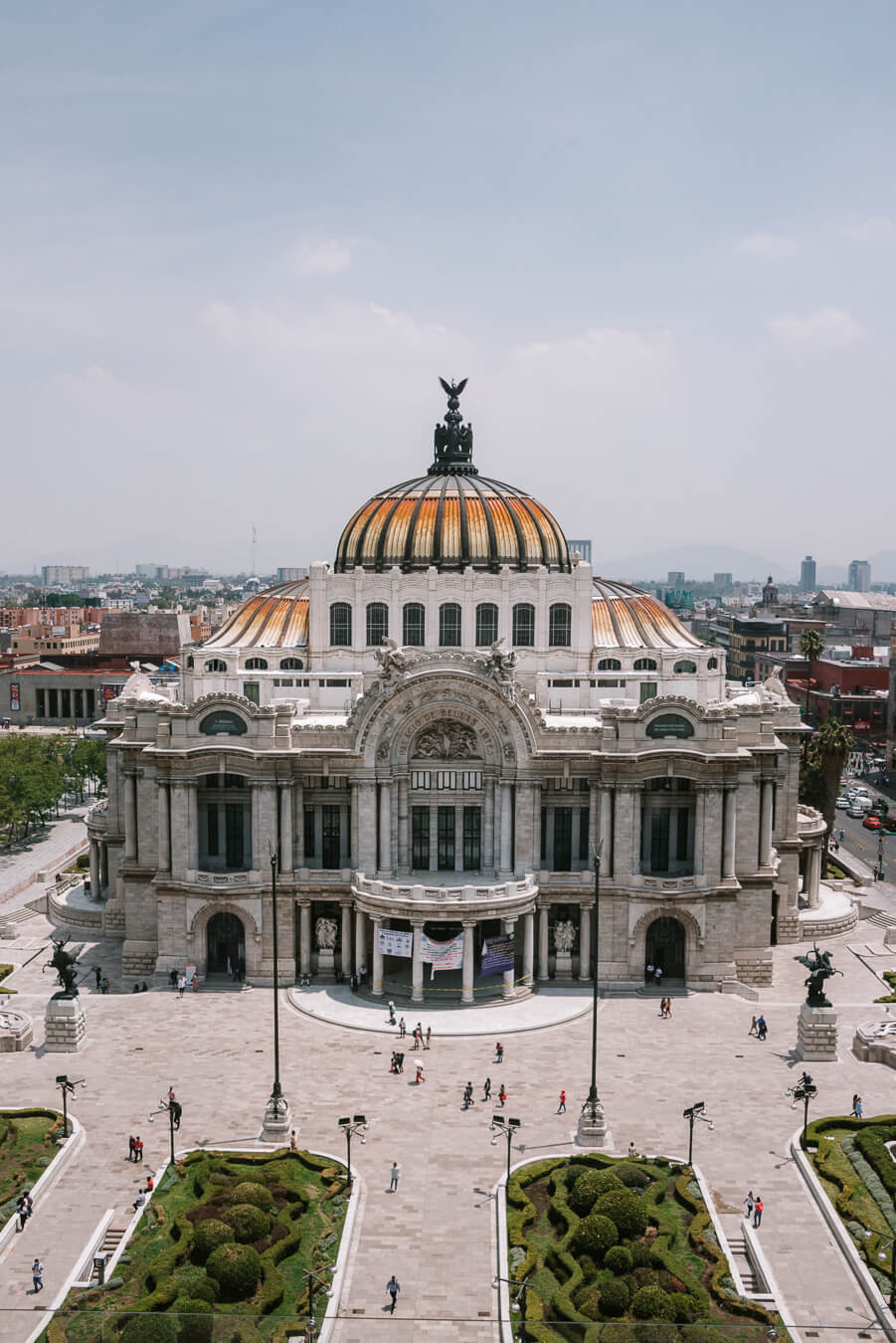 Palacio de Bellas Artes Mexico City itinerary