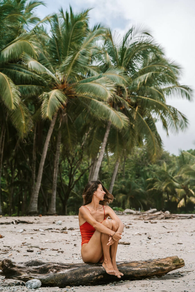 woman in Costa Rica yoga retreat