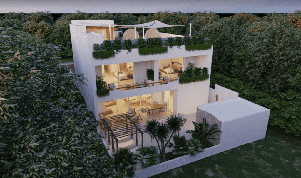 Luxury villas in Tulum Mexico ready for rent. 