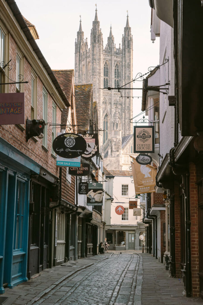 Butchery Lane, the perfect photo spot in Canterbury