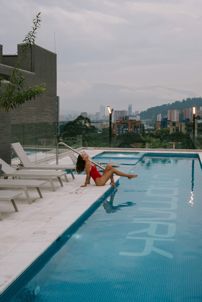 Rooftop of Landmark Hotel Medellin