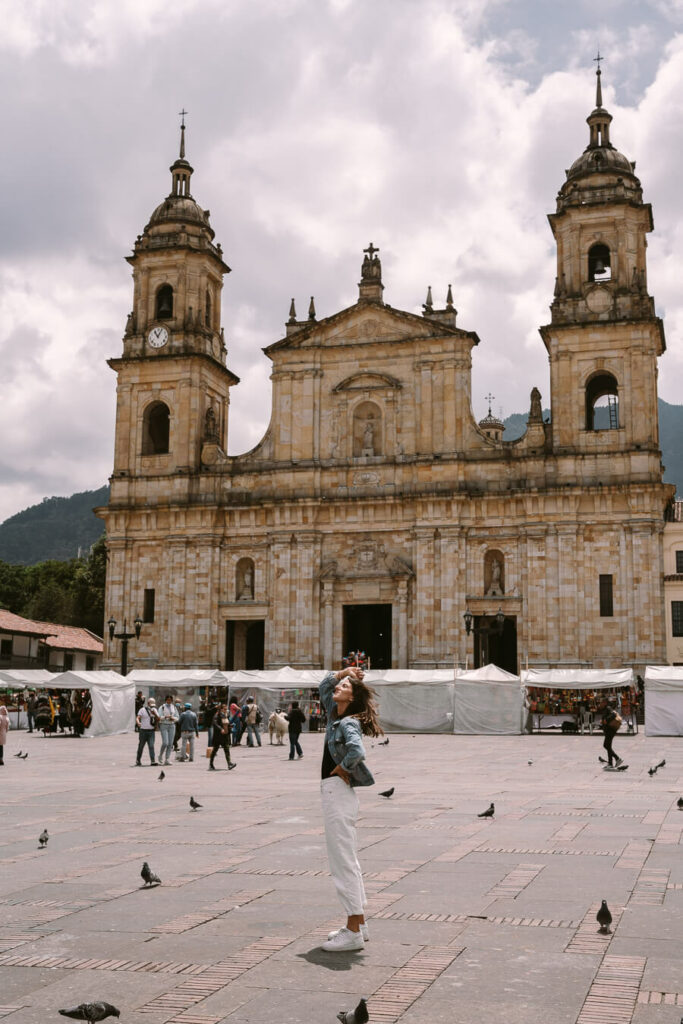 Plaza de Bolivar, things to do in Bogota Colombia