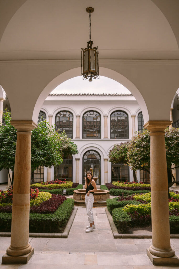 Botero Museum Courtyard, Bogota Colombia