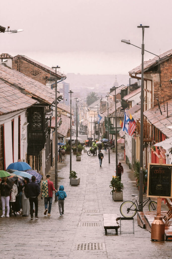 things to do in Bogota Colombia, La Candelaria neighbourhood