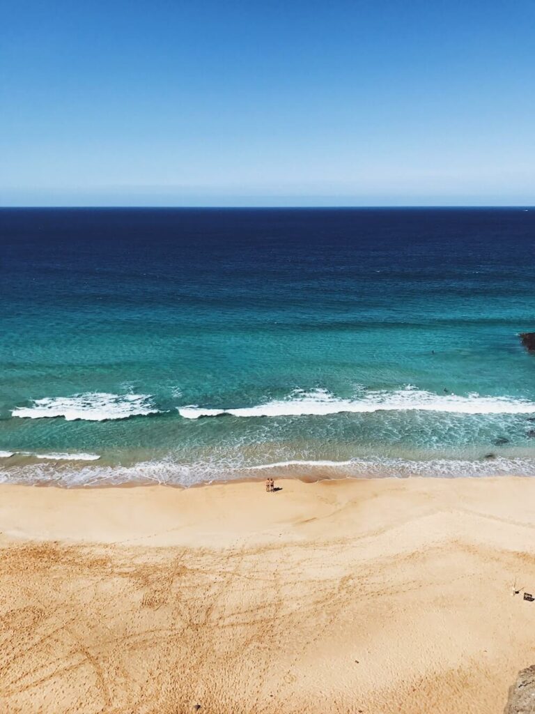 fuerteventura beach- best yoga retreats in spain