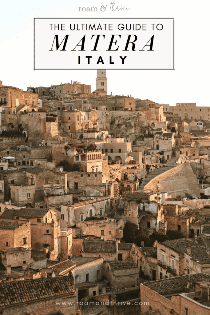 What to do in Matera Italy