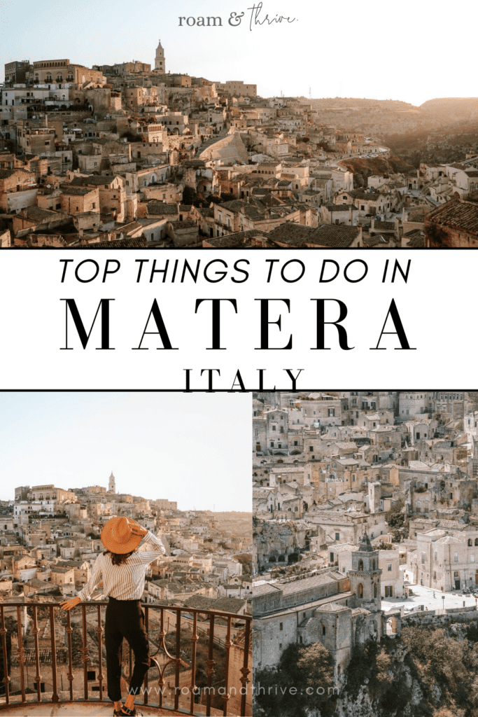 What to do in Matera Italy