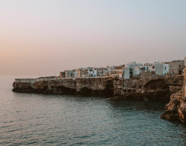 sunrise in Polignano a Mare