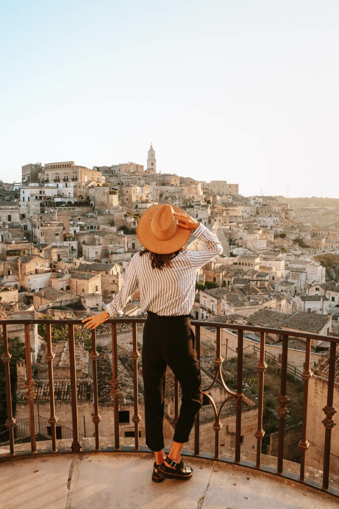 Sunrise in Matera Italy, one of the top things to do in Matera