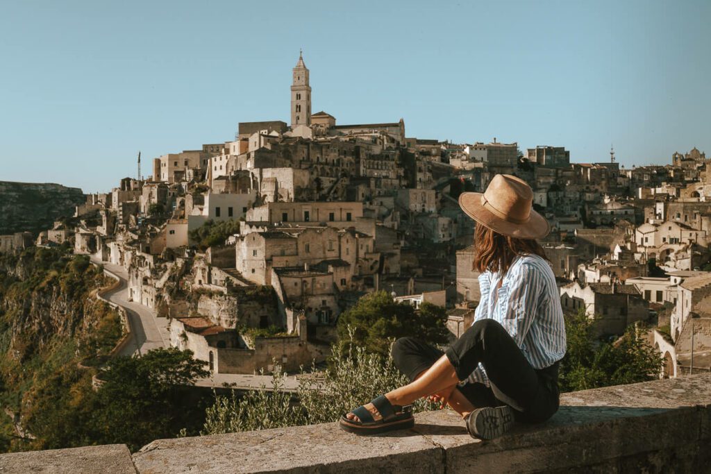 Matera, Italy, top viewpoints in Matera