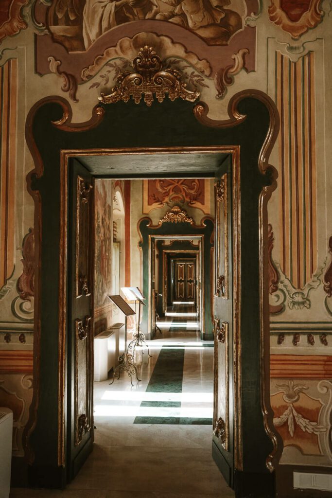 Interior of Palazzo Ducale, Martina Franca Puglia