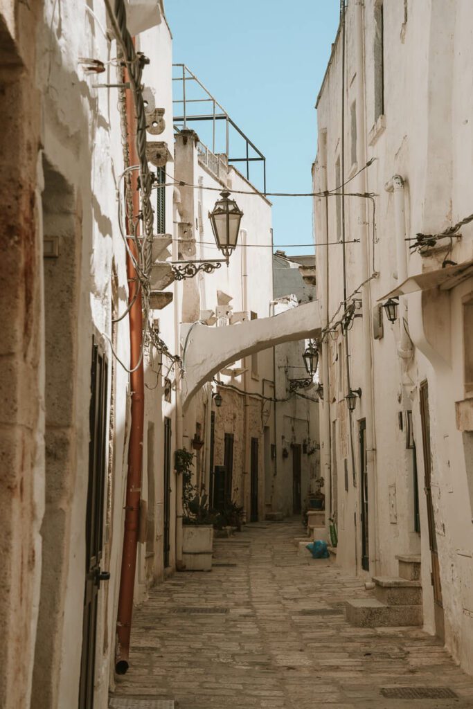 things to do in Ostuni Italy, explore the center