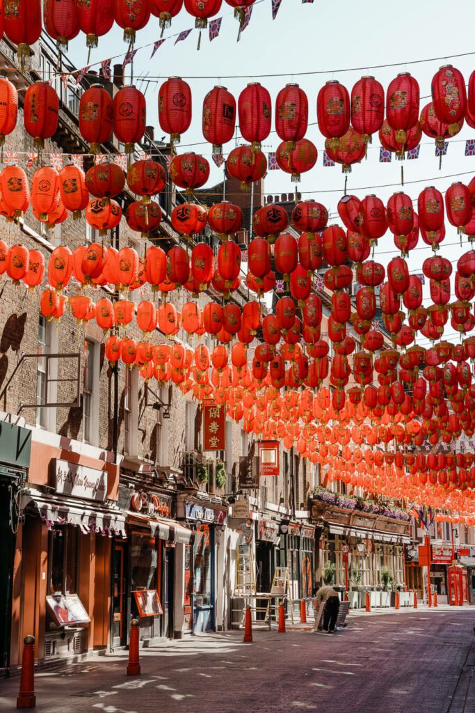 Chinatown- a london bucket list sight. 