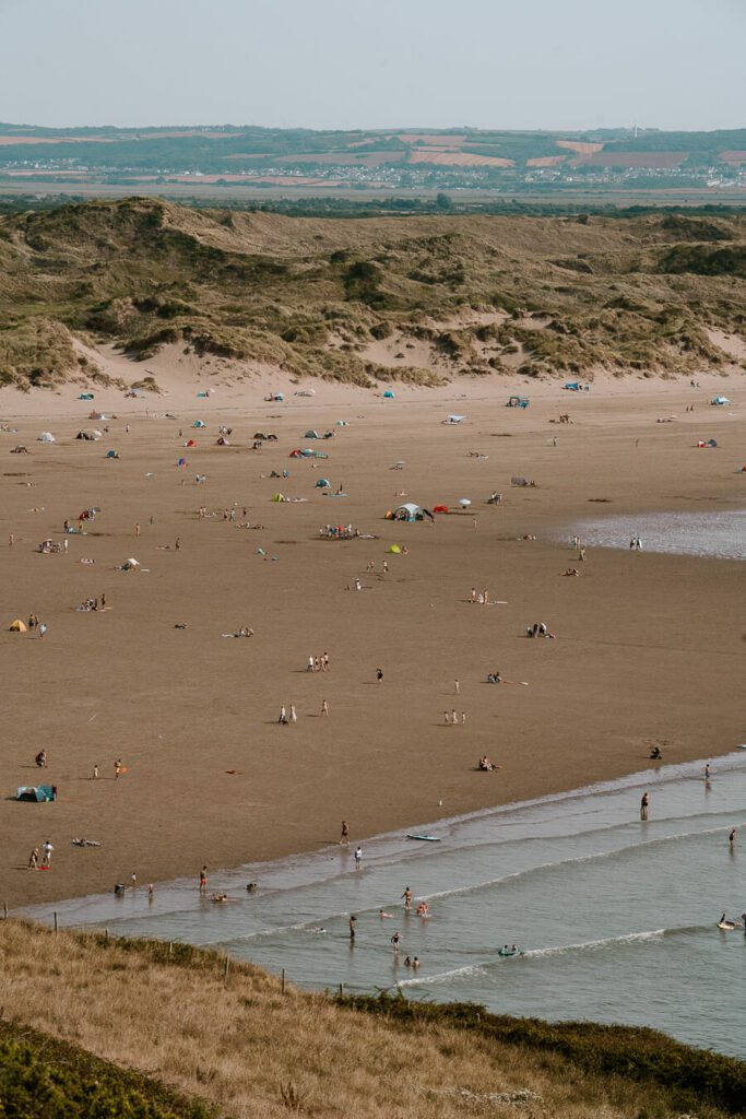 Saunton beach, North Devon, best places to visit in North Devon