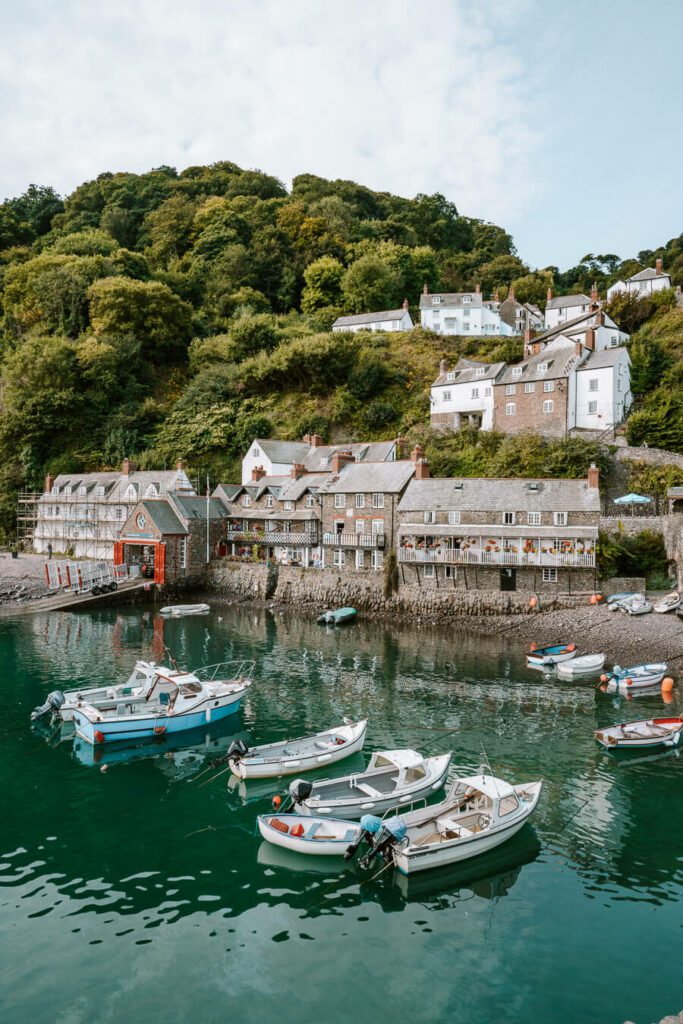 Harbour in Clovelly village