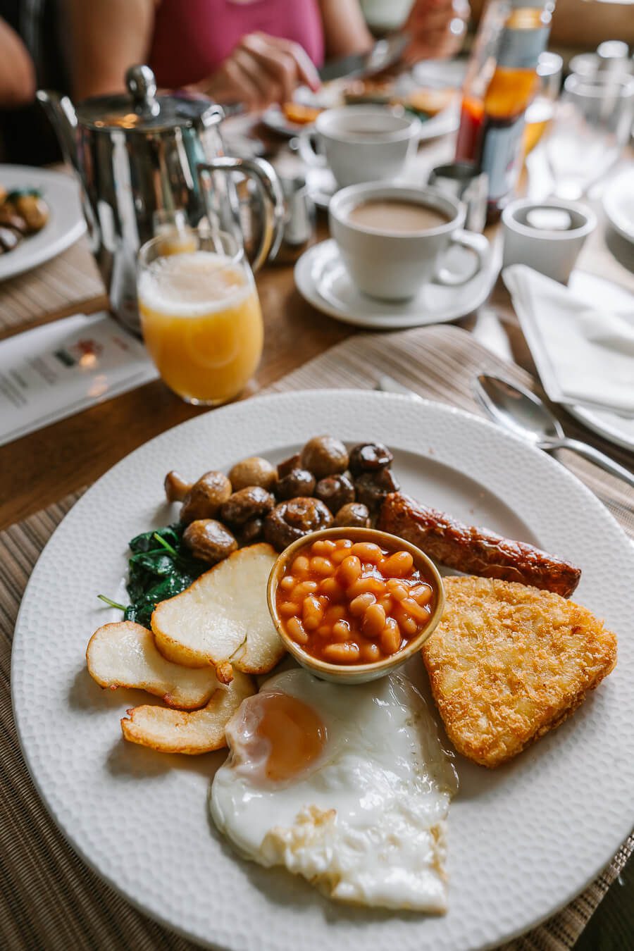 vegetarian English breakfast