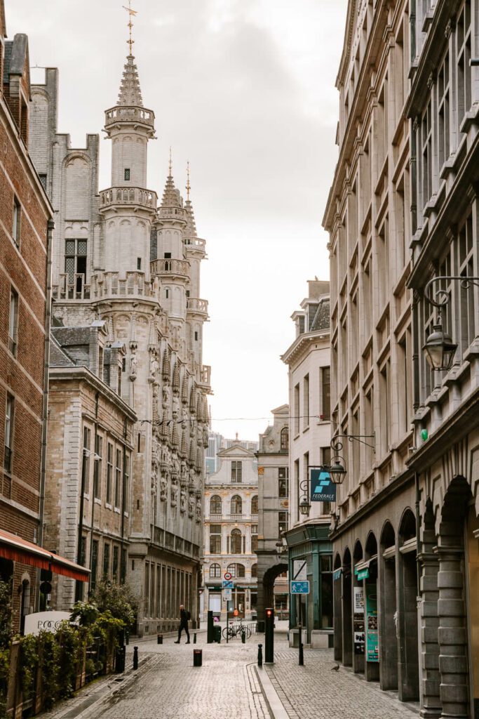 streets in Brussels